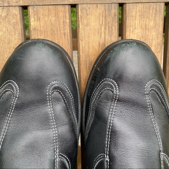 Ecco Women's Black Loafers Size 8.5/ 39 - Picture 4 of 7